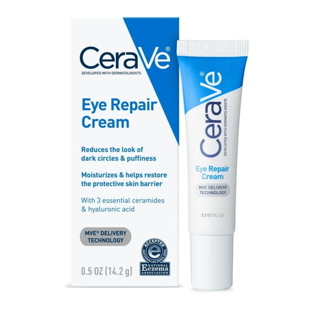 NEW‎ Cerave Eye Repair Cream Dark Circles Puffiness Under Eye Hydrating 0.5oz